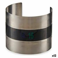Wijnthermometer Kinvara 202230108 Zwart Zilverkleurig Roestvrij staal (12 Stuks)