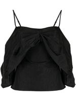 Rejina Pyo blouse Lou à détail de nœud - Noir