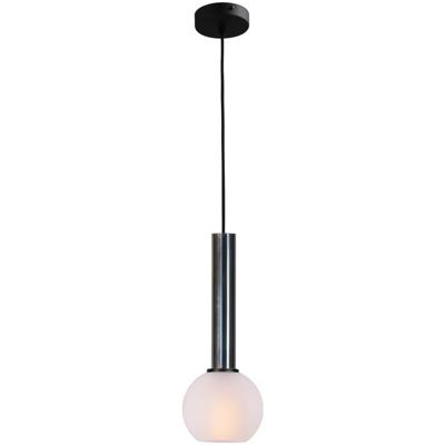 Masterlight Hanglamp Ø 15cmBella 2 Dappled oil met mat wit glas - 2980-66-06-15