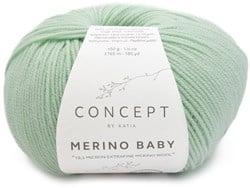 Katia Merino Baby 156 Pastelgroen