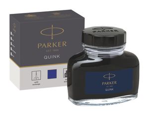 Vulpeninkt Parker Quink permanent 57ml blauw