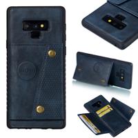 Lederen beschermhoes voor Galaxy Note9 (blauw) Lederen beschermhoes voor Galaxy Note9 (blauw)