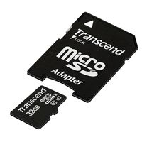 Transcend 32GB microSDHC Class 10 UHS-I flashgeheugen MLC Klasse 10 - thumbnail