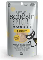 Schesir Exigent Special Mousse kip & eendenlever 70g
