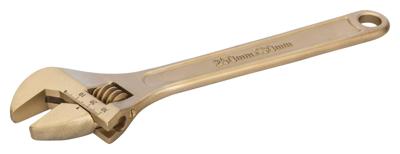 Bahco Moersleutel | verstelbaar | met centrale moer | vonkvrij | aluminium brons | 15" | 375 mm | 46 mm - NS001-375