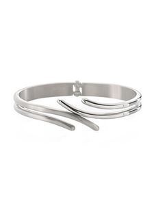 Boccia 0396-01 Armband Bangle titanium zilverkleurig 63 mm