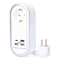 Printplaat EDM 41826 Wit 3680 W 250 V 30 W (1,5 m)