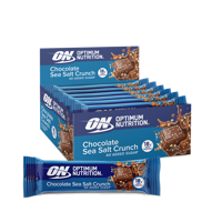 Chocolate Sea Salt Crunch Protein Bar | Optimum Nutrition | 660 X