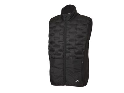 CRIVIT Heren sportbodywarmer (Zwart, XL)