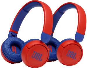 JBL JR310BT Rood duopack