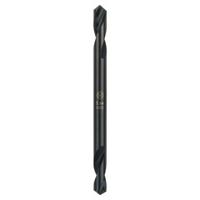 Bosch Accessories 2608597594 HSS Dubbele boor 5 mm Gezamenlijke lengte 62 mm Geslepen Cilinderschacht 10 stuk(s)