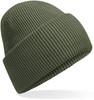 Beechfield CB385R Classic Engineered Deep Cuffed Beanie - Olive Green - One Size