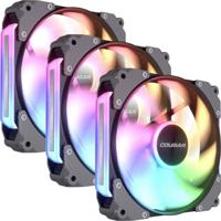 Cougar CF-ARB12HB3-RGB PC-ventilator Zwart (b x h x d) 120 x 120 x 28 mm