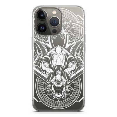 Oh Deer: iPhone 13 Pro Transparant Hoesje