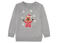 Jongens sweater met lange mouwen (86/92, Grijs) - thumbnail