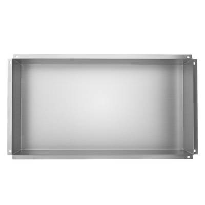Wiesbaden inbouwnis 30 x 60 x 10 cm, rvs Wiesbaden inbouwnis 30 x 60 x 10 cm, rvs