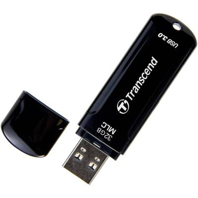 Transcend JetFlash™ 750K USB-stick 32 GB Zwart TS32GJF750K USB-A 3.2 Gen 1
