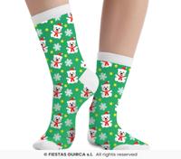 Kerstsokken Ijsbeer Kind Groen