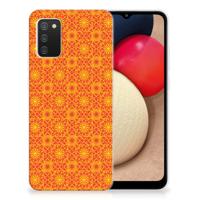 Samsung Galaxy A02s | TPU bumper | Batik Oranje