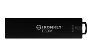 Kingston Technology IronKey 128GB D500S FIPS 140-3 niveau 3 (aangevraagd) AES-256