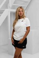 Nike Sportswear Club Essentials T-Shirt Dames Wit - Maat M - Kleur: Wit | Soccerfanshop