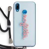 #nofilter: Huawei P20 Lite Transparant Hoesje met koord
