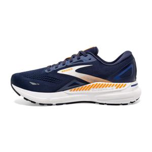 Brooks Adrenaline GTS 23 hardloopschoenen blauw/oranje heren 45.5