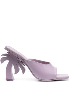 Palm Angels mules Palm Beach en cuir - Rose