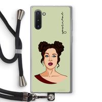 Pop-Art Creator: Samsung Galaxy Note 10 Transparant Hoesje met koord