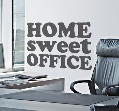 Sticker home sweet office