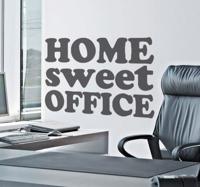 Sticker home sweet office