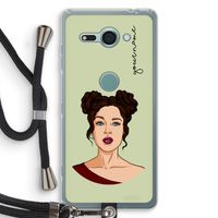 Pop-Art Creator: Sony Xperia XZ2 Compact Transparant Hoesje met koord