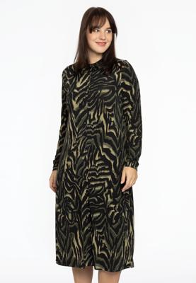 Yoek Blouse midi KAMEO | Groen | Maat 50/52