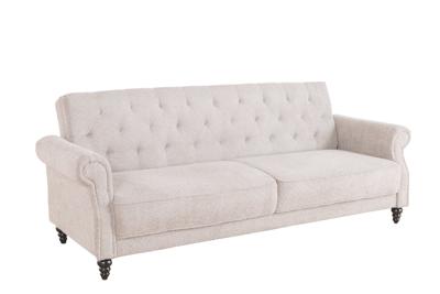 Slaapbank MAISON BELLE AFFAIRE 220cm bouclé grijs - 44236