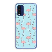 Anything Flamingoes: Xiaomi Redmi 9T Transparant Hoesje