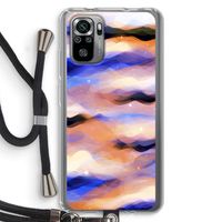 Donkere Wolken: Xiaomi Redmi Note 10S Transparant Hoesje met koord
