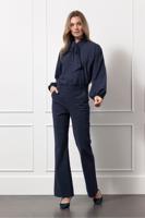 Studio Anneloes Flair Bnd Denim Trousers 13066 Flared 6990 Dark Blue/black