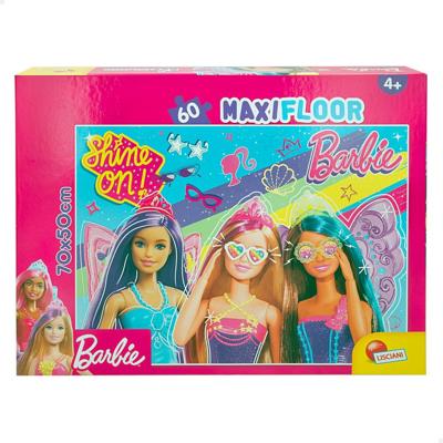 Puzzel Barbie MaxiFloor 60 Onderdelen 70 x 1,5 x 50 cm