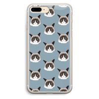 It's a Purrr Case: iPhone 7 Plus Transparant Hoesje