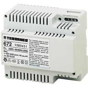672  - Power supply for intercom 230V / 8V 672