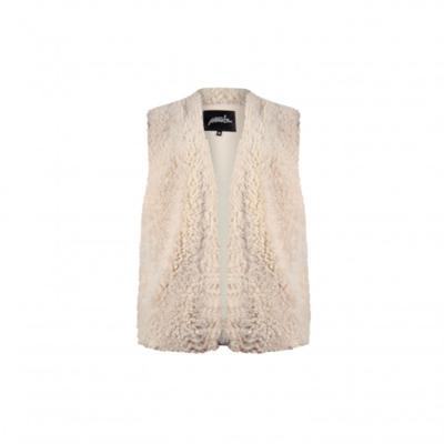 Poools - Wit | Dames | Gilet | Wit | 46 | regular | Kamst mode