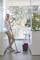 Vileda Ultramax Mop mop/dweil Fiber Nat Zwart, Rood