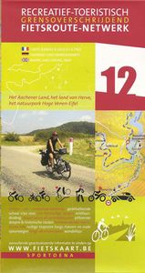 Fietskaart 12 Fietsroute-Netwerk Aachener Land Aken - Hoge Venen | Sp