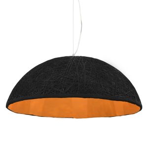 VidaXL Hanglamp E27 Ø70 cm zwart en goud