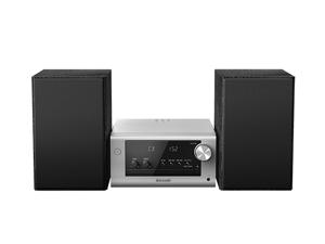 Panasonic SC-PM702 Home audio-microsysteem 80 W Zwart, Zilver