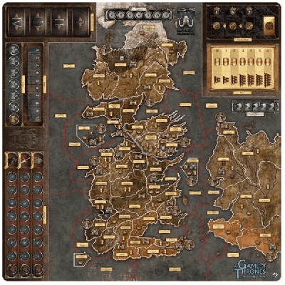 A Game of Thrones: The Board Game - Mother of Dragons Playmat