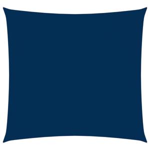 Zonnescherm vierkant 5x5 m oxford stof blauw