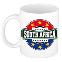 South Africa / Zuid-Afrika embleem mok / beker 300 ml   - - thumbnail