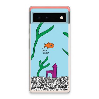 Aquarium: Google Pixel 6 Transparant Hoesje