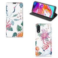 Samsung Galaxy A70 | Hoesje maken | Bird Flowers